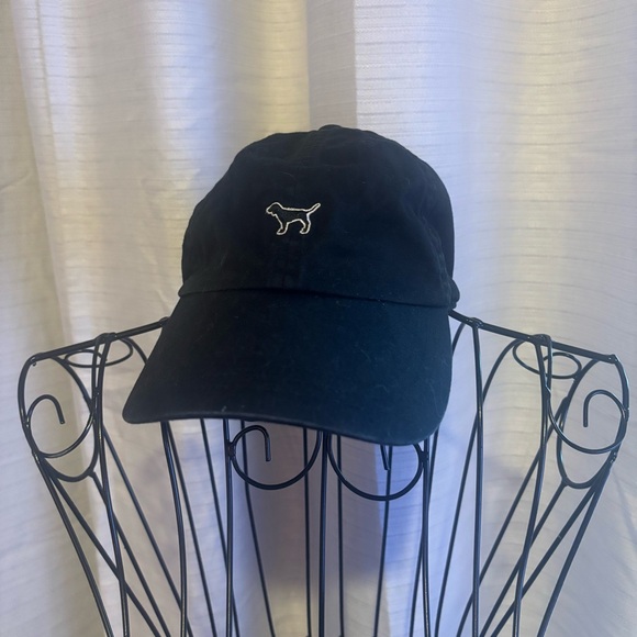 PINK Victoria's Secret Black Cap - Picture 1 of 4
